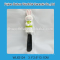 Cutely spoon with ceramic rabbit handle